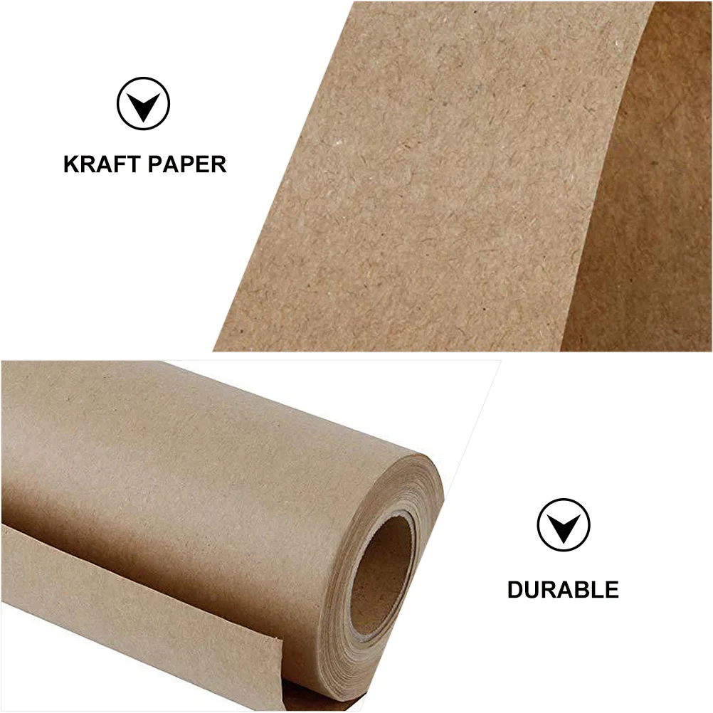 Brown Kraft Paper Roll 50M Length for Packaging Wrapping Gifts Flowers DIY Handicrafts Craft Decorations Shipping Protection
Brown Kraft Paper Roll 50M Length for Packaging Wrapping Gifts Flowers DIY Handicrafts Craft Decorations Shipping Protection