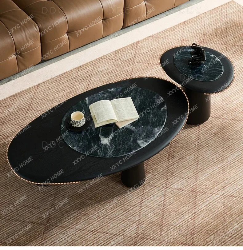 minimalist microcrystalline stone coffee table combination living room high-end black lacquer baking countertopH
minimalist microcrystalline stone coffee table combination living room high-end black lacquer baking countertopH