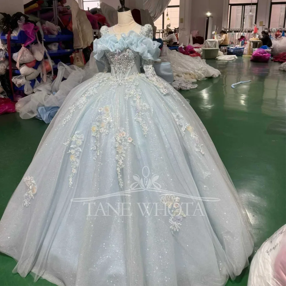 Blue Evening Dress O Neck Long Sleeve Crystal Embroidery Lace Up Keyhole Back Bow Detail Customizable Women's Gown
Blue Evening Dress O Neck Long Sleeve Crystal Embroidery Lace Up Keyhole Back Bow Detail Customizable Women's Gown