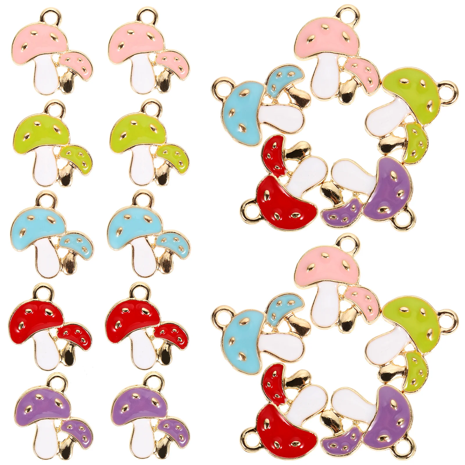 50pcs Mushroom Pendant Alloy Jewelry Making Crafts Decor Keychain Charm Necklaces Earrings Diy Supplies Accessories
50pcs Mushroom Pendant Alloy Jewelry Making Crafts Decor Keychain Charm Necklaces Earrings Diy Supplies Accessories