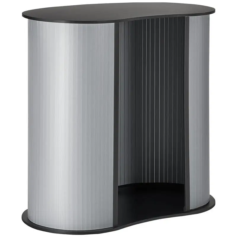 Portable Tradeshow Podium Table, 35.43" x 19.29" x 37.01", Display Exhibition Counter Stand Booth Fair with Wall, Foldable Promotion Retail Bar Table Pop Up Podium Counter with Carrying Bag
Portable Tradeshow Podium Table, 35.43" x 19.29" x 37.01", Display Exhibition Counter Stand Booth Fair with Wall, Foldable Promotion Retail Bar Table Pop Up Podium Counter with Carrying Bag