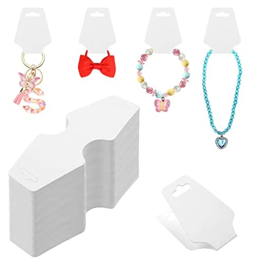 100PCS Bracelet Packaging White Necklace Display Cards for Selling Jewelry Small Business Supplies Keychain Hang Tags Card for
100PCS Bracelet Packaging White Necklace Display Cards for Selling Jewelry Small Business Supplies Keychain Hang Tags Card for