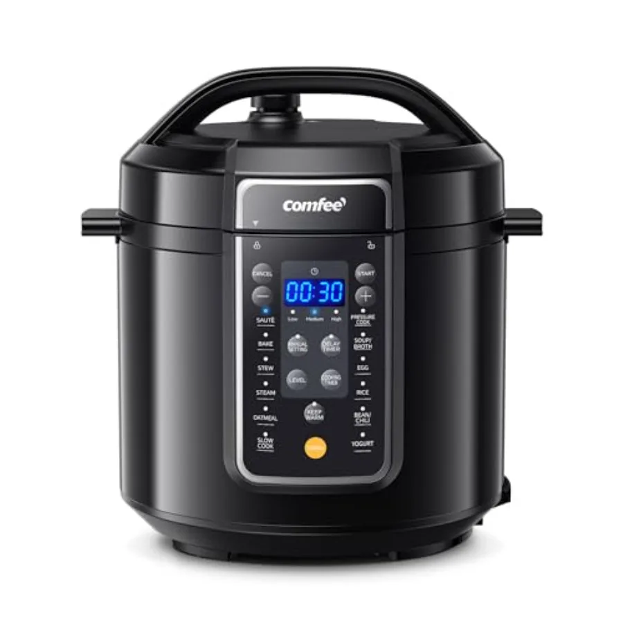 12-in-1 Electric Pressure Cooker, Instant Multi, Non-Stick Pot, Yogurt Maker, Rice Cooker, Slow, Sauté Steamer, Pressure Cooker
12-in-1 Electric Pressure Cooker, Instant Multi, Non-Stick Pot, Yogurt Maker, Rice Cooker, Slow, Sauté Steamer, Pressure Cooker