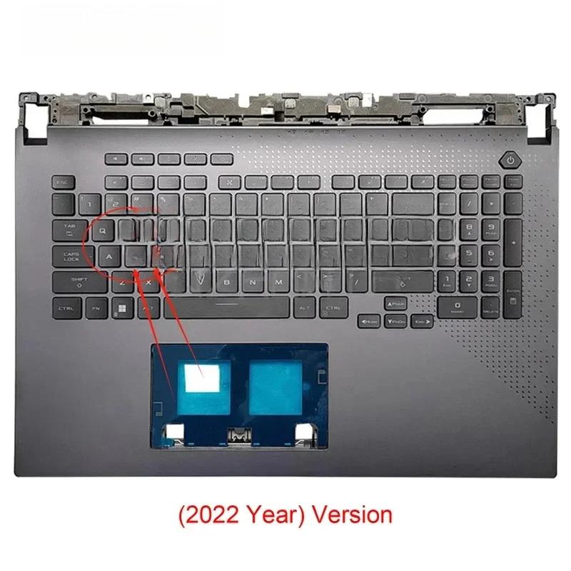 WAFWAFW Used For ASUS ROG Strix G17 G713 G713QY (2022) Palmrest with Backlit Keyboard Gray 17.3"
WAFWAFW Used For ASUS ROG Strix G17 G713 G713QY (2022) Palmrest with Backlit Keyboard Gray 17.3"