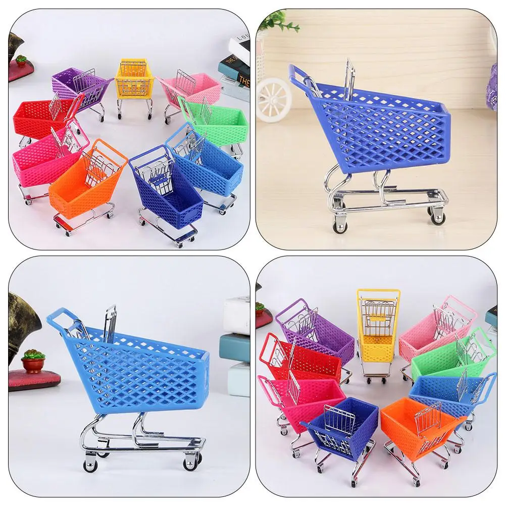 2 Pcs Storage Basket Mini Shopping Cart Supermarket Ornament Decorations Desktop Multi-function Adornment Decorative Toddler
2 Pcs Storage Basket Mini Shopping Cart Supermarket Ornament Decorations Desktop Multi-function Adornment Decorative Toddler