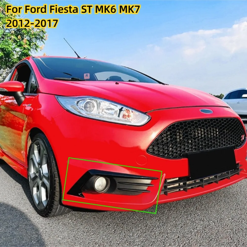 Car Front Bumper Side Splitter Decoration Trim For Ford Fiesta ST MK6 MK7 2012-2017 Front Side Canard Exterior Parts
Car Front Bumper Side Splitter Decoration Trim For Ford Fiesta ST MK6 MK7 2012-2017 Front Side Canard Exterior Parts