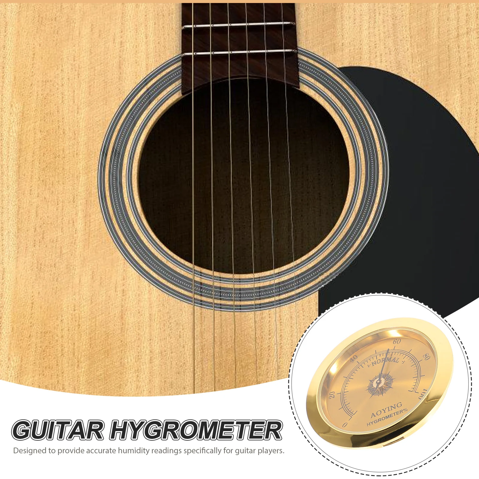 Humidity Meter Folk Moisture Meter For Guitar Case Accessories Metal Mini Hygrometer For Guitar Case Moisture Monitor
Humidity Meter Folk Moisture Meter For Guitar Case Accessories Metal Mini Hygrometer For Guitar Case Moisture Monitor