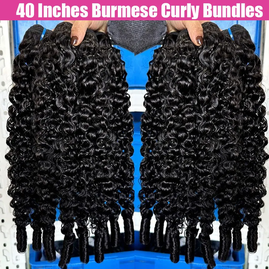 Burmese Curly Wave Bundles Virgin Human Hair 26 28 30 32 Inch 3/4 Bundles Burmese Spiral Curly End Bundles Human Hair Extensions
Burmese Curly Wave Bundles Virgin Human Hair 26 28 30 32 Inch 3/4 Bundles Burmese Spiral Curly End Bundles Human Hair Extensions