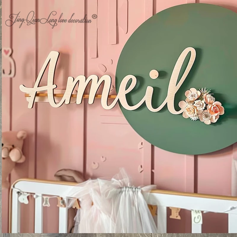 Personalized Wooden Name Sign for Nursery, Custom Nursery Room Wall Decor, Letters Baby Nursery Name Sign, Kid Name
Personalized Wooden Name Sign for Nursery, Custom Nursery Room Wall Decor, Letters Baby Nursery Name Sign, Kid Name