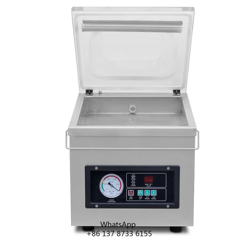 DZ-260 Commercial Table Top Bag Portable Food Sealers Vacuum Packing Machine
DZ-260 Commercial Table Top Bag Portable Food Sealers Vacuum Packing Machine