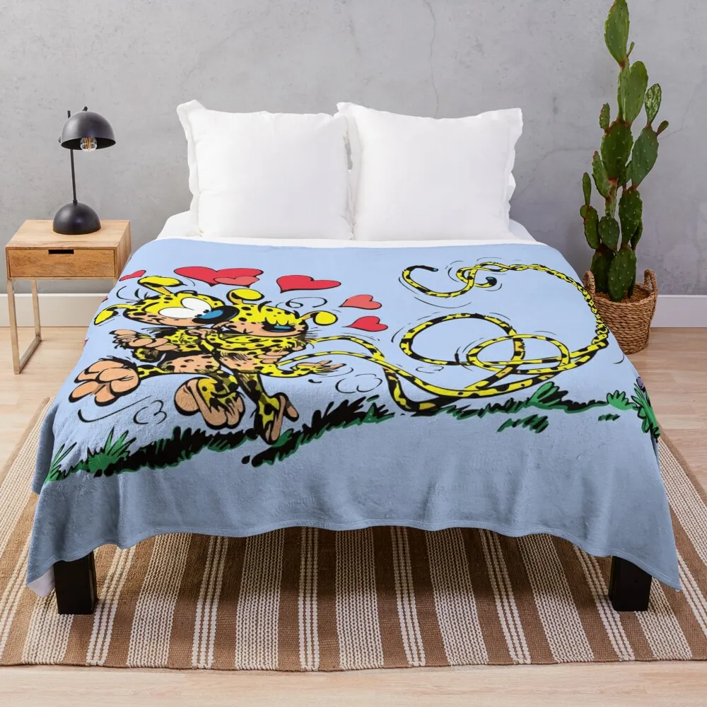 Marsupilami in love / Light blue Throw Blanket Blankets For Sofas Camping Blanket Multi-Purpose
Marsupilami in love / Light blue Throw Blanket Blankets For Sofas Camping Blanket Multi-Purpose