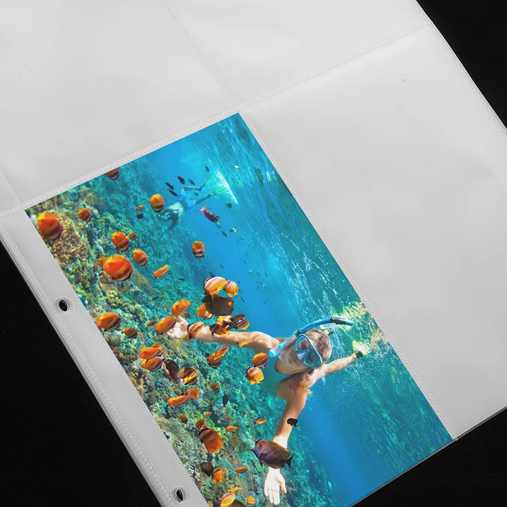 20 Sheets A4 Binder Pockets Photo Album Replacement Pages Clear Wear-Resistant PP Sleeves for Organizing Photos Cards
20 Sheets A4 Binder Pockets Photo Album Replacement Pages Clear Wear-Resistant PP Sleeves for Organizing Photos Cards