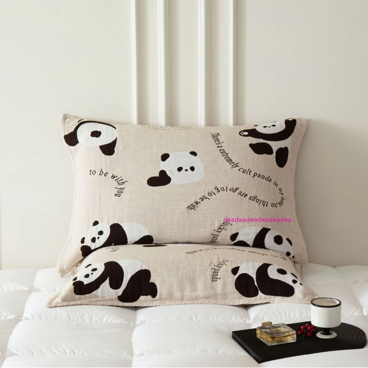 New cotton four-layer gauze pillow towel soft and breathable adult couple pillow cover
New cotton four-layer gauze pillow towel soft and breathable adult couple pillow cover