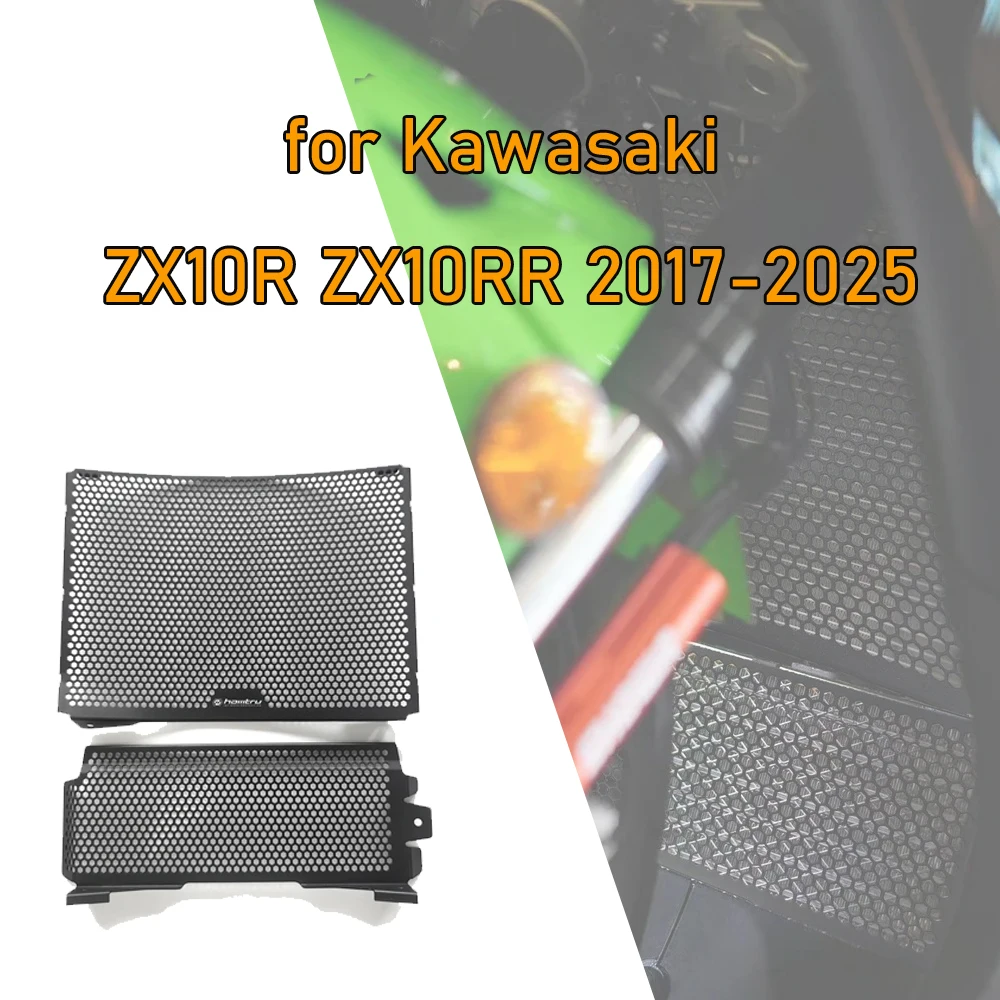 Motorcycle Radiator Core Guards Grille Cover Protection for Kawaskai ZX10R ZX10RR 2017-2025
Motorcycle Radiator Core Guards Grille Cover Protection for Kawaskai ZX10R ZX10RR 2017-2025