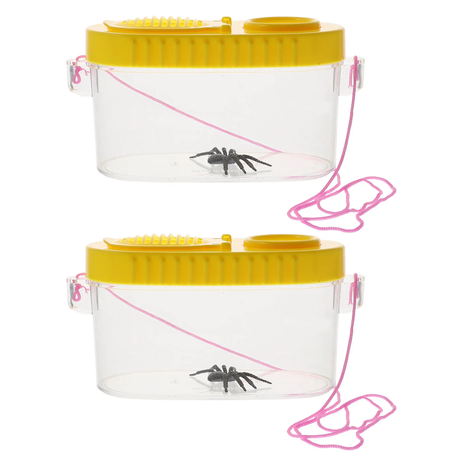 2pcs Insect Viewer High Transparency Child Catching Plastic Multi Function Critter Boxes Insect Supply Portable Containers
2pcs Insect Viewer High Transparency Child Catching Plastic Multi Function Critter Boxes Insect Supply Portable Containers