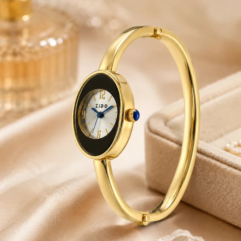Fashion Women's Bangle Watches Elegant Oval Dial Quartz Ladies Wristwatch Luxury Simple Female Clock Gift reloj para mujer
Fashion Women's Bangle Watches Elegant Oval Dial Quartz Ladies Wristwatch Luxury Simple Female Clock Gift reloj para mujer