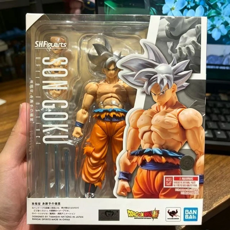 SHF Sun Wukong's Free Ultimate Intention Gong White Hair Burst Clothes Soul Limited Dragon Ball Super Movable Model Figure
SHF Sun Wukong's Free Ultimate Intention Gong White Hair Burst Clothes Soul Limited Dragon Ball Super Movable Model Figure
