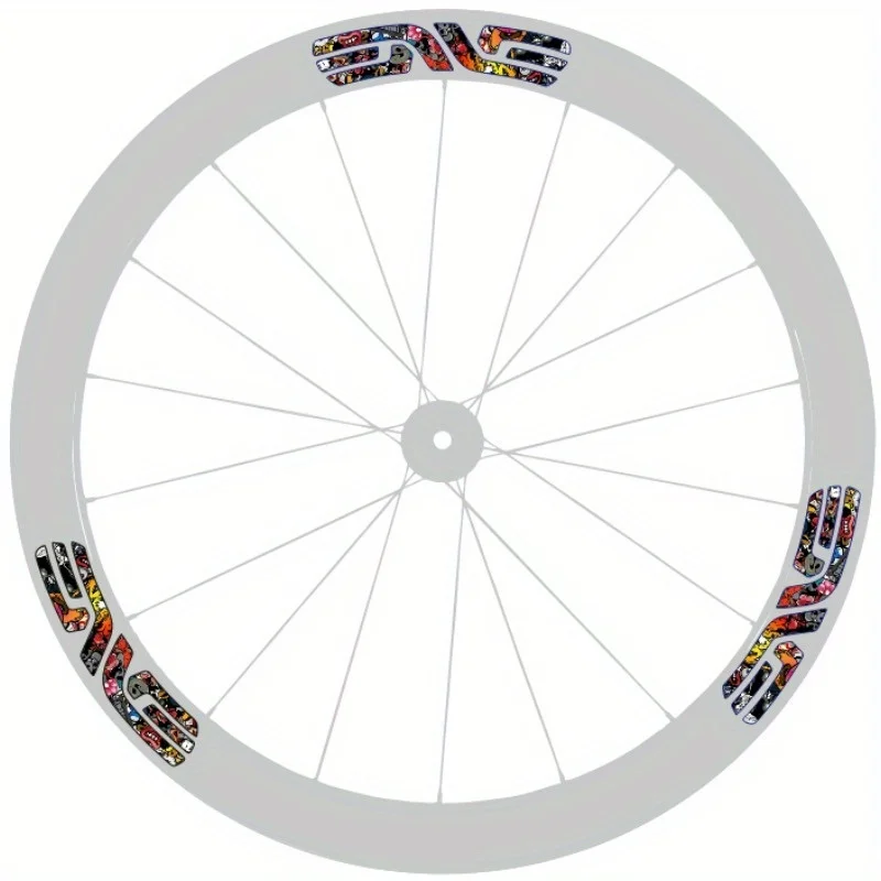 6Pcs/Set Graffiti Bike Wheel Stickers, Waterproof Vinyl Cartoon Decals, Cool Personalized Decor for Road Bike Rims
6Pcs/Set Graffiti Bike Wheel Stickers, Waterproof Vinyl Cartoon Decals, Cool Personalized Decor for Road Bike Rims