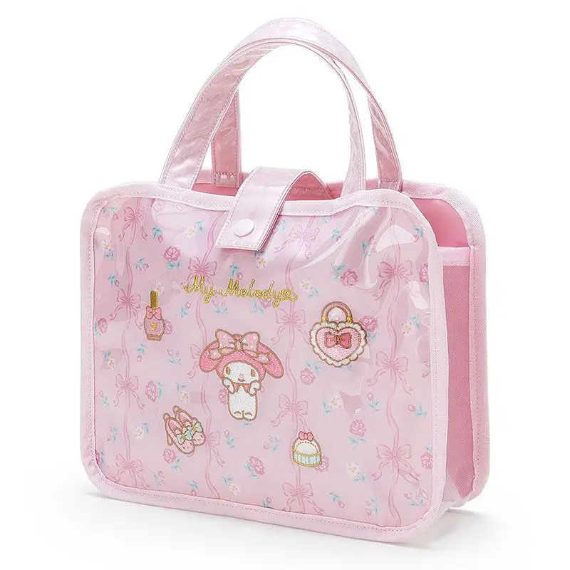 Cute My Melody Anime Storage Bag Kawaii Sanrio Toiletries Multi-Functional Waterproof Hand Bag Large Capacity Portable Kids Gift
Cute My Melody Anime Storage Bag Kawaii Sanrio Toiletries Multi-Functional Waterproof Hand Bag Large Capacity Portable Kids Gift