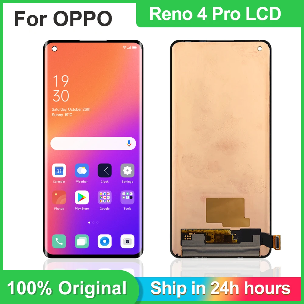 6,5 "Оригинальный ЖК-дисплей для Oppo Reno4 Pro CPH2109, дисплей для Oppo Reno 4 Pro 4G, Ремонт дисплея
6,5 "Оригинальный ЖК-дисплей для Oppo Reno4 Pro CPH2109, дисплей для Oppo Reno 4 Pro 4G, Ремонт дисплея
