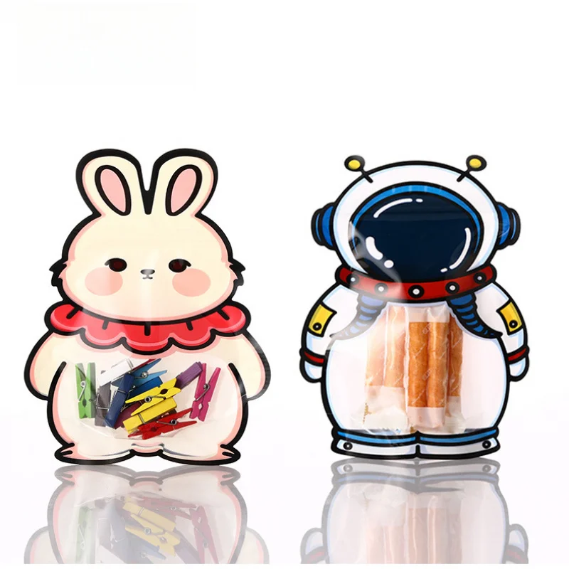 50pcs Cute Cartoon Snack Self-Sealing Bag Food Cookie Candy Packaging Delicate Small Sealing Stroage Bags
50pcs Cute Cartoon Snack Self-Sealing Bag Food Cookie Candy Packaging Delicate Small Sealing Stroage Bags