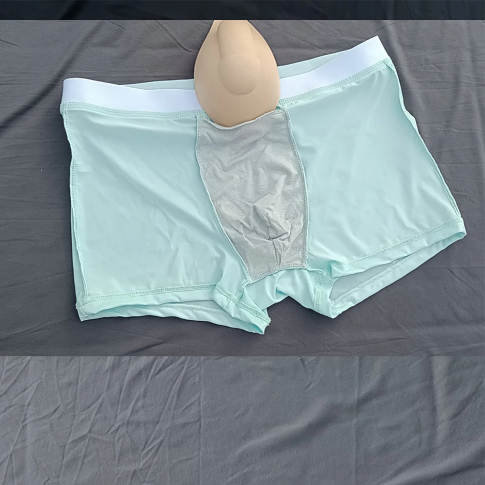 Sexy Men Pouch Pad Ice Silk Sponge Pad U Pouch Briefs Seamless Smooth G-string Soft Lightweight Panties Breath Underwear
Sexy Men Pouch Pad Ice Silk Sponge Pad U Pouch Briefs Seamless Smooth G-string Soft Lightweight Panties Breath Underwear