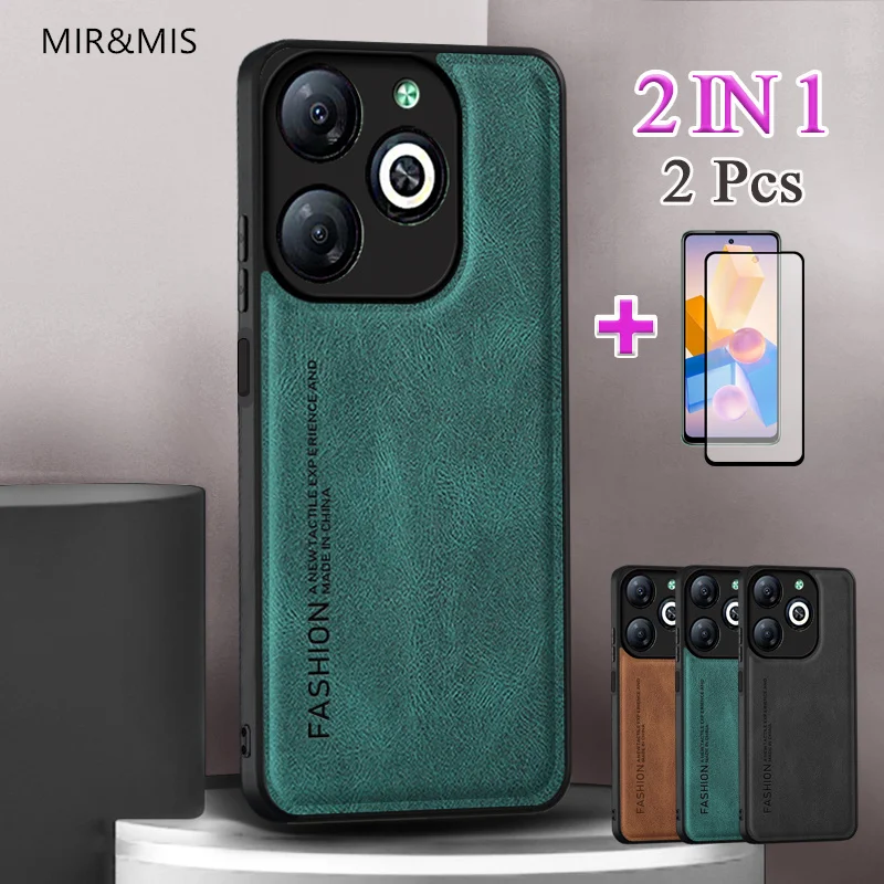 2 в 1 для Infinix Hot 40i Искусственный матовый корпус мягкая фотография с керамическим защитным экраном изогнутая керамическая пленка
2 в 1 для Infinix Hot 40i Искусственный матовый корпус мягкая фотография с керамическим защитным экраном изогнутая керамическая пленка