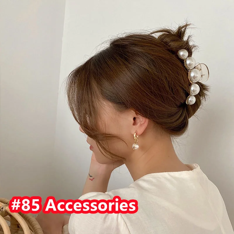 Korean Style Casual Simulated Pearl Large Elegant Hair Claw Hair Accessories For Women ZN00119
Korean Style Casual Simulated Pearl Large Elegant Hair Claw Hair Accessories For Women ZN00119