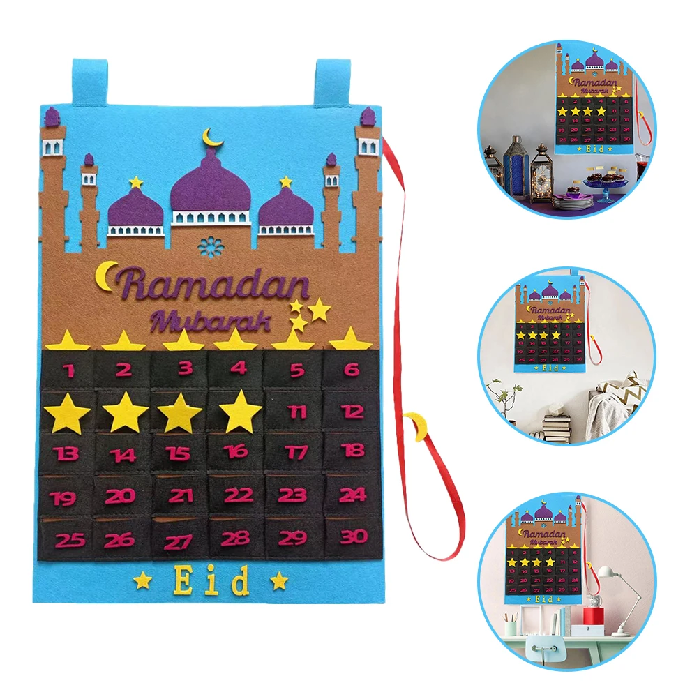 Ramadan Wall Calendar 30 Days Countdown Decor Eid nament Festival Ramadan Festival Calendar Home DIY Party Supplies
Ramadan Wall Calendar 30 Days Countdown Decor Eid nament Festival Ramadan Festival Calendar Home DIY Party Supplies