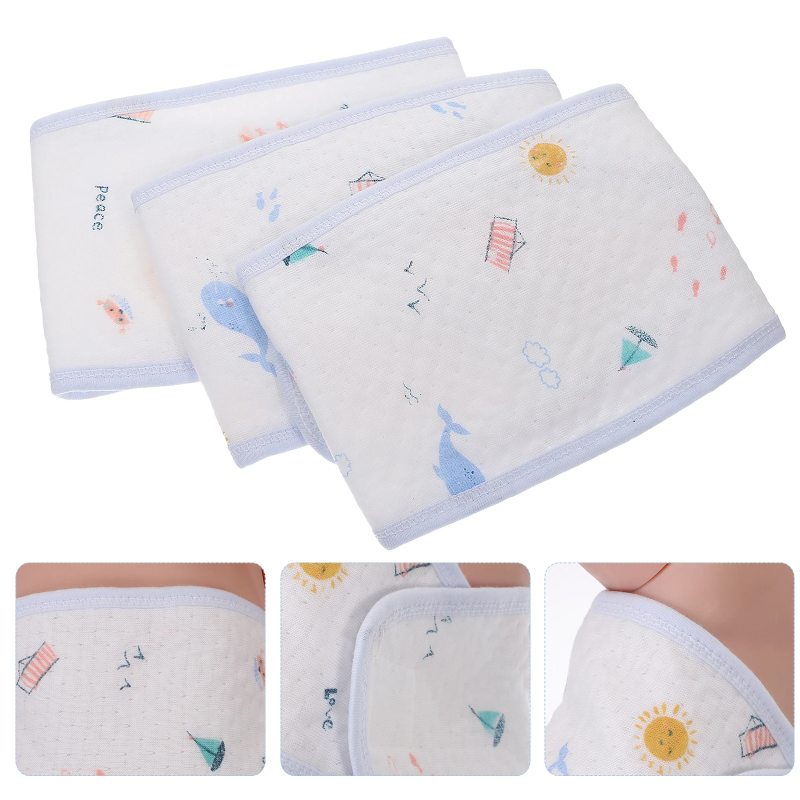 3pcs Band Cotton Navel Wrap Baby Belly Band for Newborn Infant Infant Navel Belt Postpartum Soft Warm Protective Bands
3pcs Band Cotton Navel Wrap Baby Belly Band for Newborn Infant Infant Navel Belt Postpartum Soft Warm Protective Bands