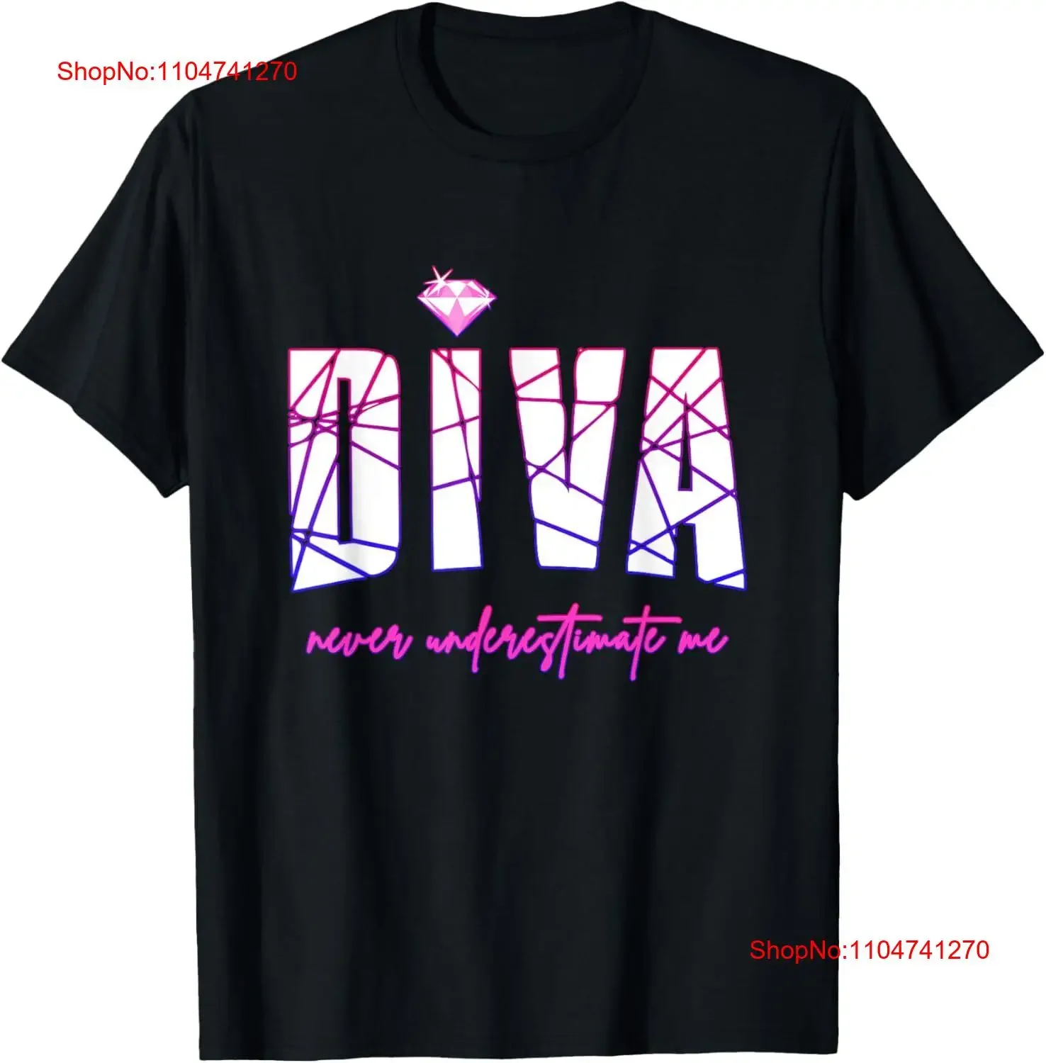 Diva Never Underestimate Me for Women Party T Shirt vintage Washed Comfortable fashion Soft designer clothes Slightly
Diva Never Underestimate Me for Women Party T Shirt vintage Washed Comfortable fashion Soft designer clothes Slightly