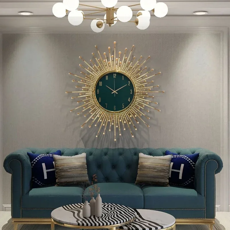 Premium Design Luxury Wall Clock Silent Nordic House Living Room Clock Bedroom Modern Display Reloj De Pared Room Decoration
Premium Design Luxury Wall Clock Silent Nordic House Living Room Clock Bedroom Modern Display Reloj De Pared Room Decoration