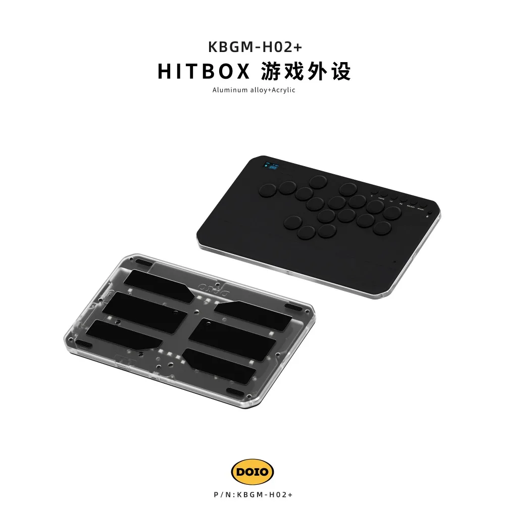 Механическая клавиатура DOIO KBGM-H02+ портативная проводная из алюминиевого сплава, программируемая, эргономичная, для геймеров, аксессуары для игр, подарки
Механическая клавиатура DOIO KBGM-H02+ портативная проводная из алюминиевого сплава, программируемая, эргономичная, для геймеров, аксессуары для игр, подарки