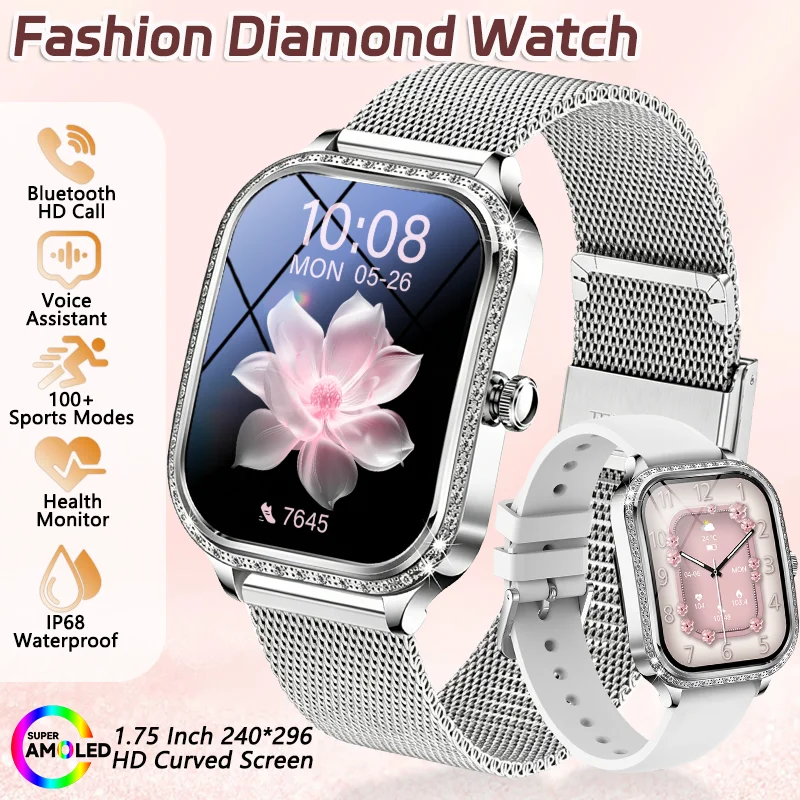 LIGE Smart Watch Women IP68 Waterproof Bluetooth Call Sports Fitness Heart Rate Monitor Smartwatch Mujer Digital Lady Smartwatch
LIGE Smart Watch Women IP68 Waterproof Bluetooth Call Sports Fitness Heart Rate Monitor Smartwatch Mujer Digital Lady Smartwatch