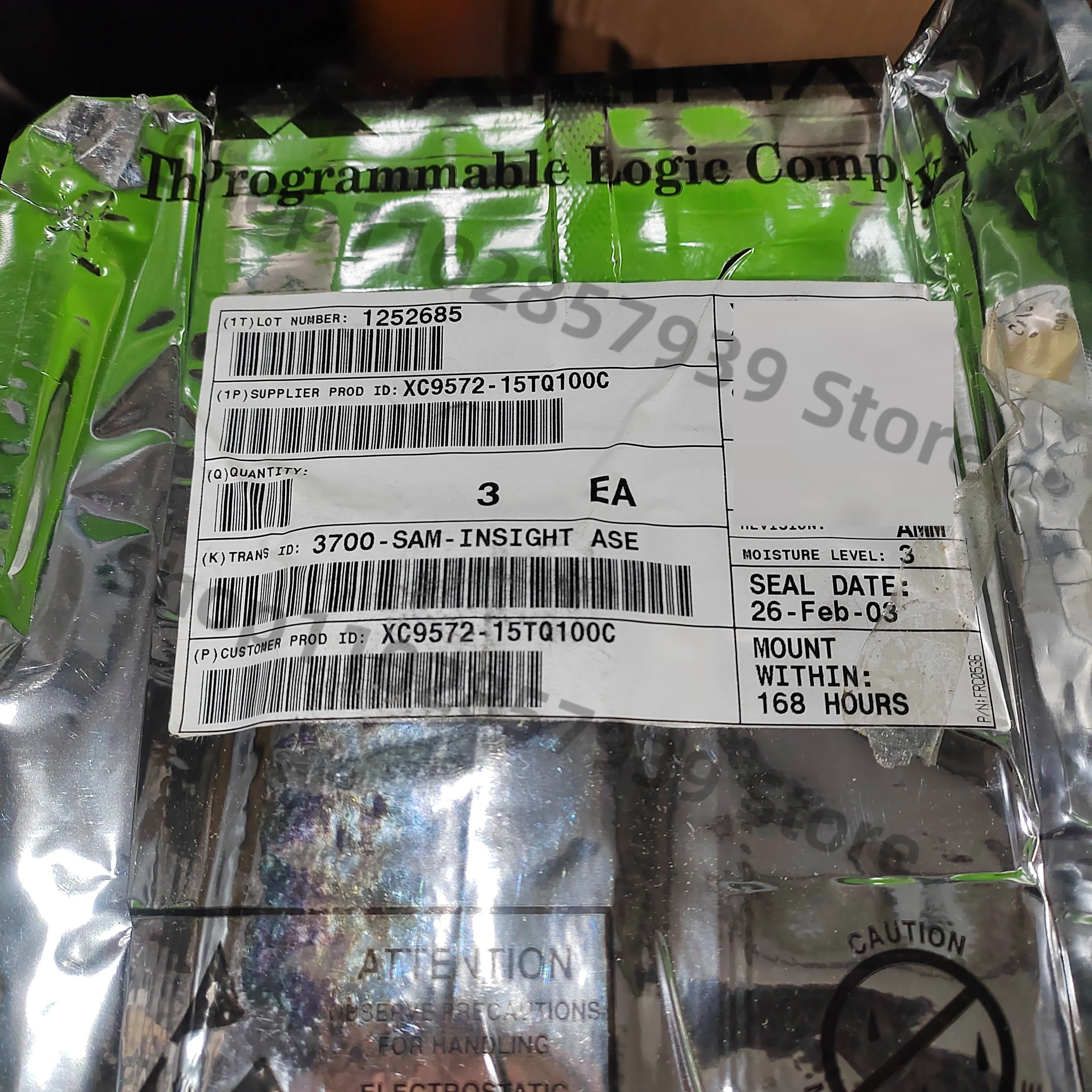 XC9572-15TQ100C XC9572 15TQ100C QFP-100 оригинальное место, бесплатная доставка 1 шт./лот
XC9572-15TQ100C XC9572 15TQ100C QFP-100 оригинальное место, бесплатная доставка 1 шт./лот