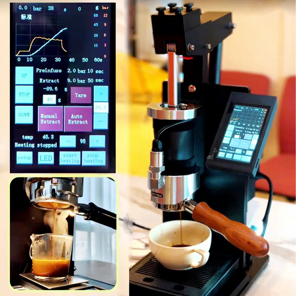 Espresso Coffee Machine Manual Lever Italian Espresso Maker 58mm Flair Hand Press With Variable Pressure And PID Cafe Home 110V
Espresso Coffee Machine Manual Lever Italian Espresso Maker 58mm Flair Hand Press With Variable Pressure And PID Cafe Home 110V