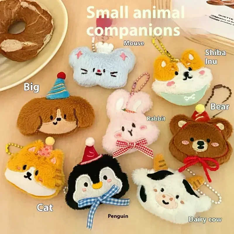Cute Cartoon Small Animal Plush Decoration Doll Pendant Keychain Kawaii Stuffed Doll Toys Backpack Pendant Accessories Gifts
Cute Cartoon Small Animal Plush Decoration Doll Pendant Keychain Kawaii Stuffed Doll Toys Backpack Pendant Accessories Gifts