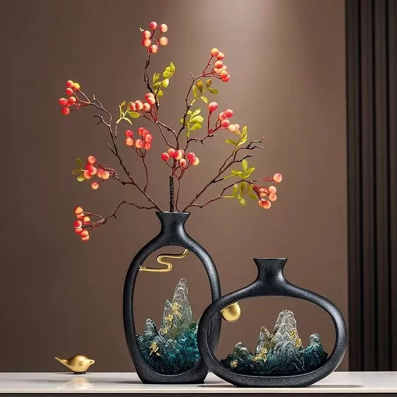 Классическая черная ваза для цветов, ретро горшок для растений из смолы, центральная часть стола для винного шкафа, декоративные художественные украшения, фестивальный домашний декор
Классическая черная ваза для цветов, ретро горшок для растений из смолы, центральная часть стола для винного шкафа, декоративные художественные украшения, фестивальный домашний декор