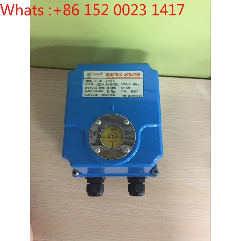 BT-40-E-30S-01 Electric Actuator BT-40-C-55S-01, M BT-40-E-55S-01 4-2
BT-40-E-30S-01 Electric Actuator BT-40-C-55S-01, M BT-40-E-55S-01 4-2