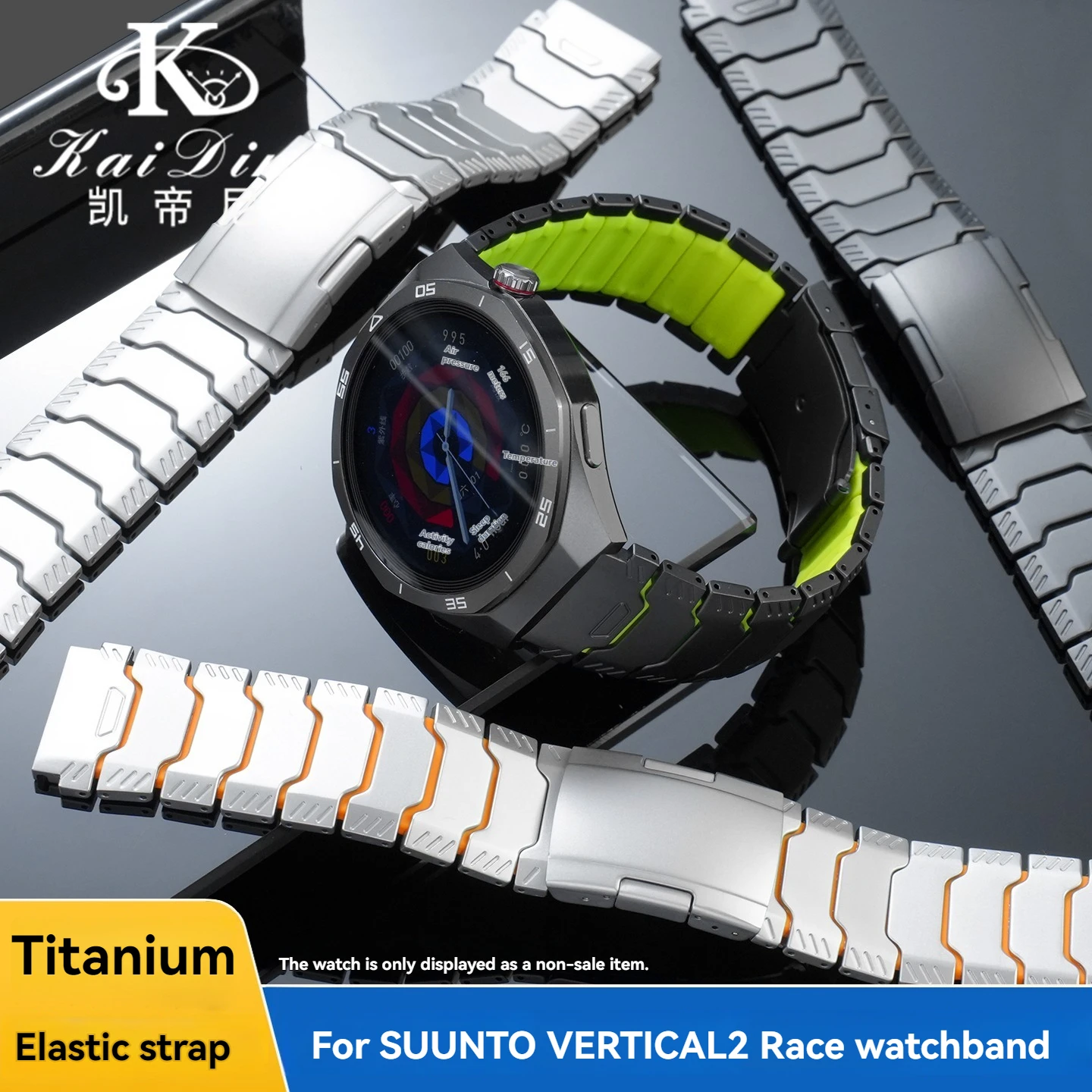 Титановый ремешок для часов 22 мм для Suunto RACE 2S/Run/Ocean/Vertical, ремешок для Suunto5 9 Peak Pro, эластичный силиконовый ремешок из титанового сплава
Титановый ремешок для часов 22 мм для Suunto RACE 2S/Run/Ocean/Vertical, ремешок для Suunto5 9 Peak Pro, эластичный силиконовый ремешок из титанового сплава