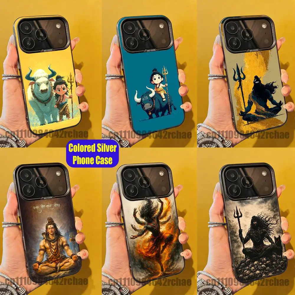 For Indian Lord Shiva Mahadev Phone Case iPhone 15,17,11,14,13,16,12,E,Max,Plus,Air,Pro,Mini Colored Silver Cover
For Indian Lord Shiva Mahadev Phone Case iPhone 15,17,11,14,13,16,12,E,Max,Plus,Air,Pro,Mini Colored Silver Cover