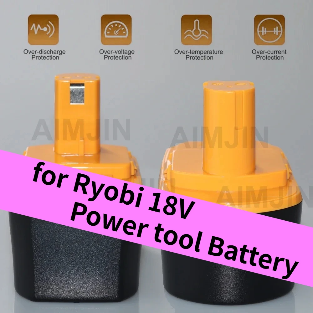 For Ryobi 18V Rechargeable Power Tools P100 4800mAh Interchangeable Battery P101 ABP1801 ABP1803 BPP 1820
For Ryobi 18V Rechargeable Power Tools P100 4800mAh Interchangeable Battery P101 ABP1801 ABP1803 BPP 1820
