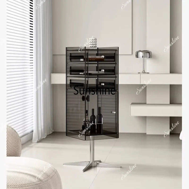 Floor-to-ceiling rotating cabinet, magazine storage cabinet, modern simple living room side cabinetTJ
Floor-to-ceiling rotating cabinet, magazine storage cabinet, modern simple living room side cabinetTJ