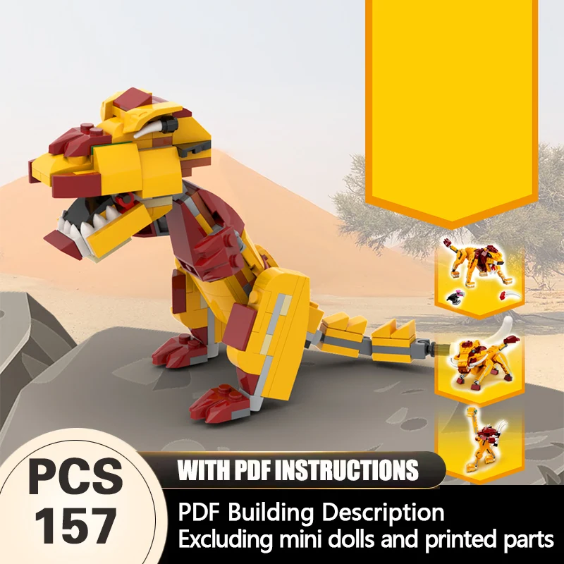 Creators Animal Series Model MOC Building Bricks 4-In-11 Battle Dragon Modular Technology Gifts Holiday Assemble Children Toys
Creators Animal Series Model MOC Building Bricks 4-In-11 Battle Dragon Modular Technology Gifts Holiday Assemble Children Toys