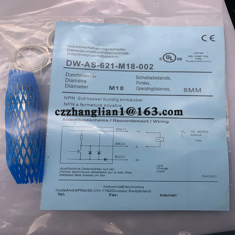 The brand-new original sensor DW-AS-621/623/624-M18-002 One year warranty in stock 
The brand-new original sensor DW-AS-621/623/624-M18-002 One year warranty in stock