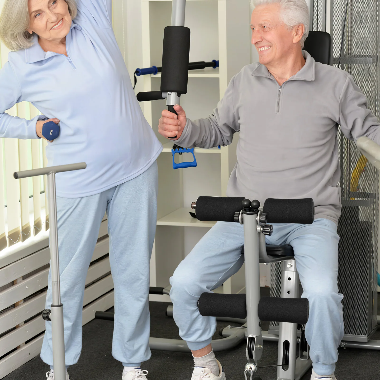 6pcs Sit Up Board Foam Pad 22mm Inner 135mm Length 75mm Outer Black Gym Parts Fitness Equipment Accessories Leg Press Machine 
6pcs Sit Up Board Foam Pad 22mm Inner 135mm Length 75mm Outer Black Gym Parts Fitness Equipment Accessories Leg Press Machine