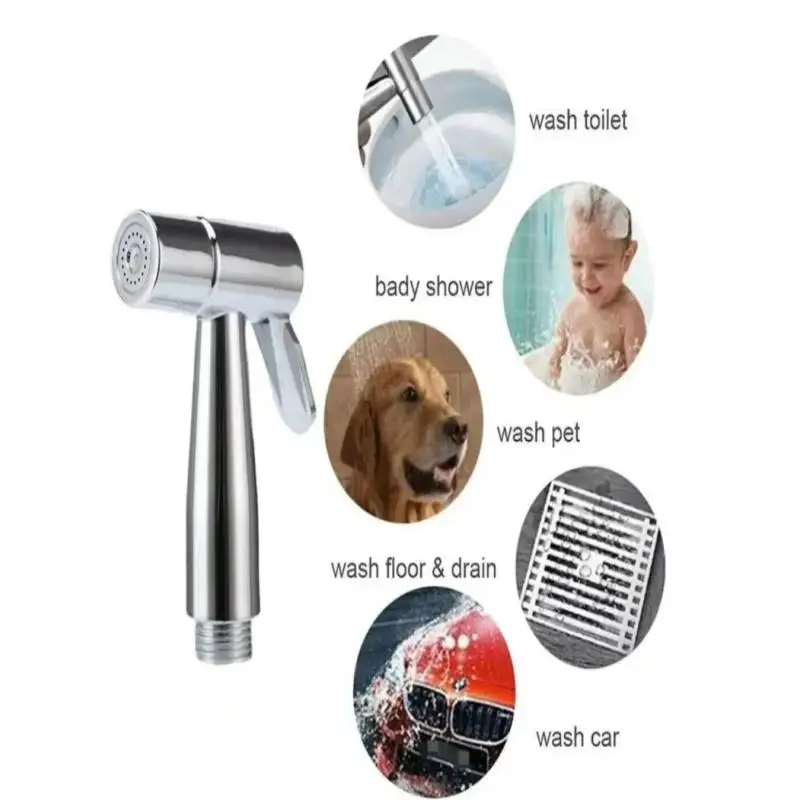 New Sprayer Gun Hand Protable Toilet Holder Handheld Faucet Home Bathroom Shower Head Self Cleaning
New Sprayer Gun Hand Protable Toilet Holder Handheld Faucet Home Bathroom Shower Head Self Cleaning