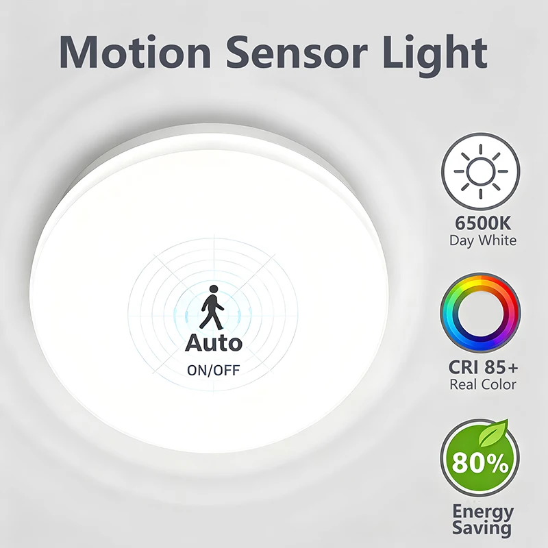 Motion sensing Ceiling Light Modern Led Ceiling Lamp PIR Motion Sensor 12W 24W 36W 6500K For Bedroom Living Room
Motion sensing Ceiling Light Modern Led Ceiling Lamp PIR Motion Sensor 12W 24W 36W 6500K For Bedroom Living Room