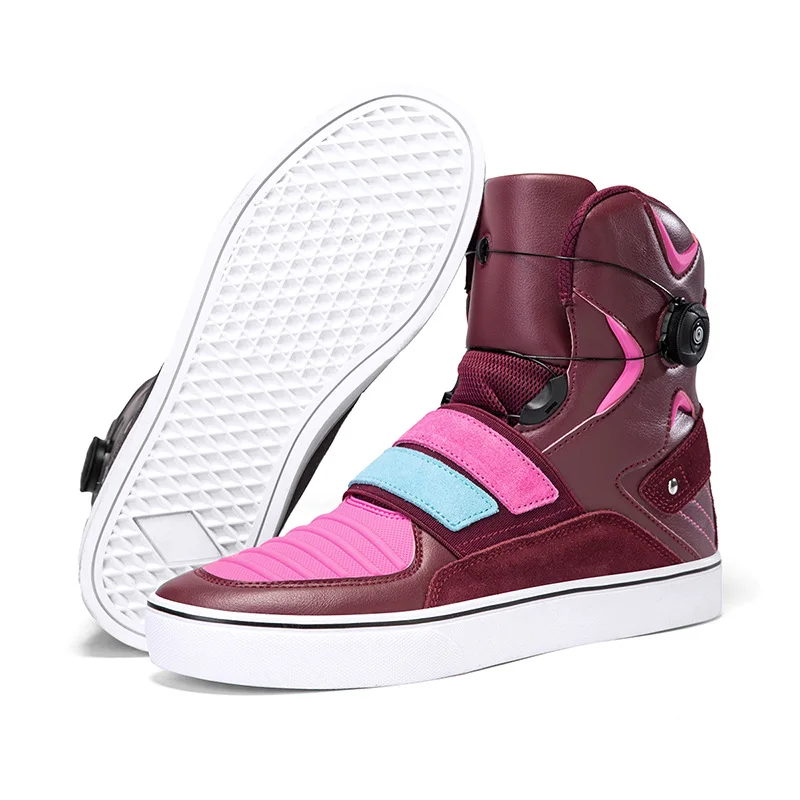 Women's Motorcycle boots Breathable Anti-fall Rider Road Racing Casual Shoes Boots Gear Shift Rubber Sole Motorbike Shoes
Women's Motorcycle boots Breathable Anti-fall Rider Road Racing Casual Shoes Boots Gear Shift Rubber Sole Motorbike Shoes