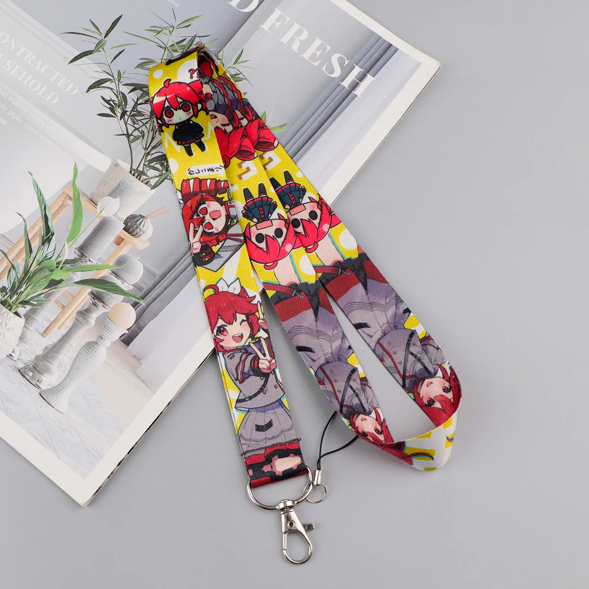 Cartoon Music Girl Mobile Phone Chain Neck Strap Keychain ID Card Pass Badge Holder Hang Rope Lariat Lanyard for Key Rings
Cartoon Music Girl Mobile Phone Chain Neck Strap Keychain ID Card Pass Badge Holder Hang Rope Lariat Lanyard for Key Rings